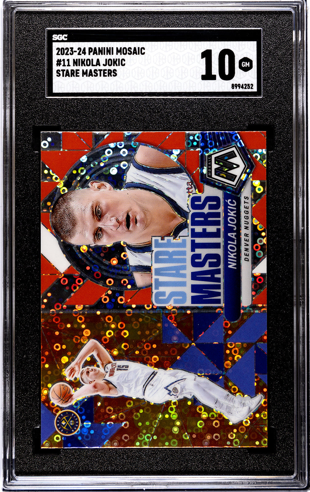 2023-24 Jokic Panini Mosaic - SGC 10