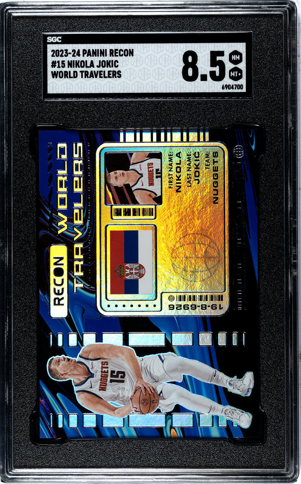 2017-18 Jokic Panini Ascension - SGC 7