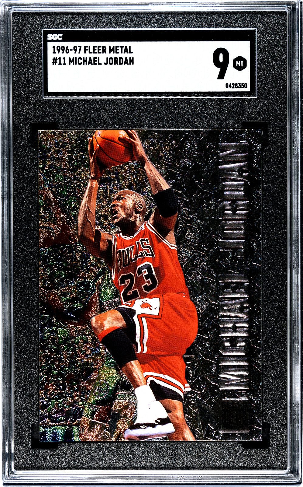1994-95 Jordan Topps Embossed - SGC 7