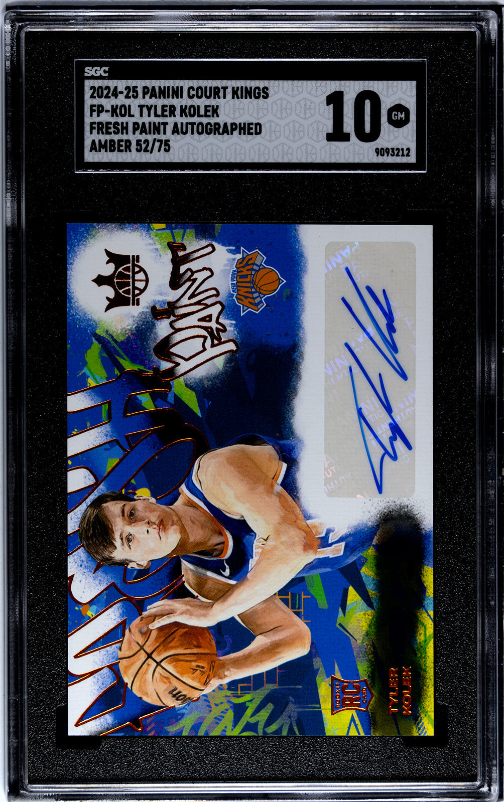 2024-25 Kolek Panini Court - SGC 10