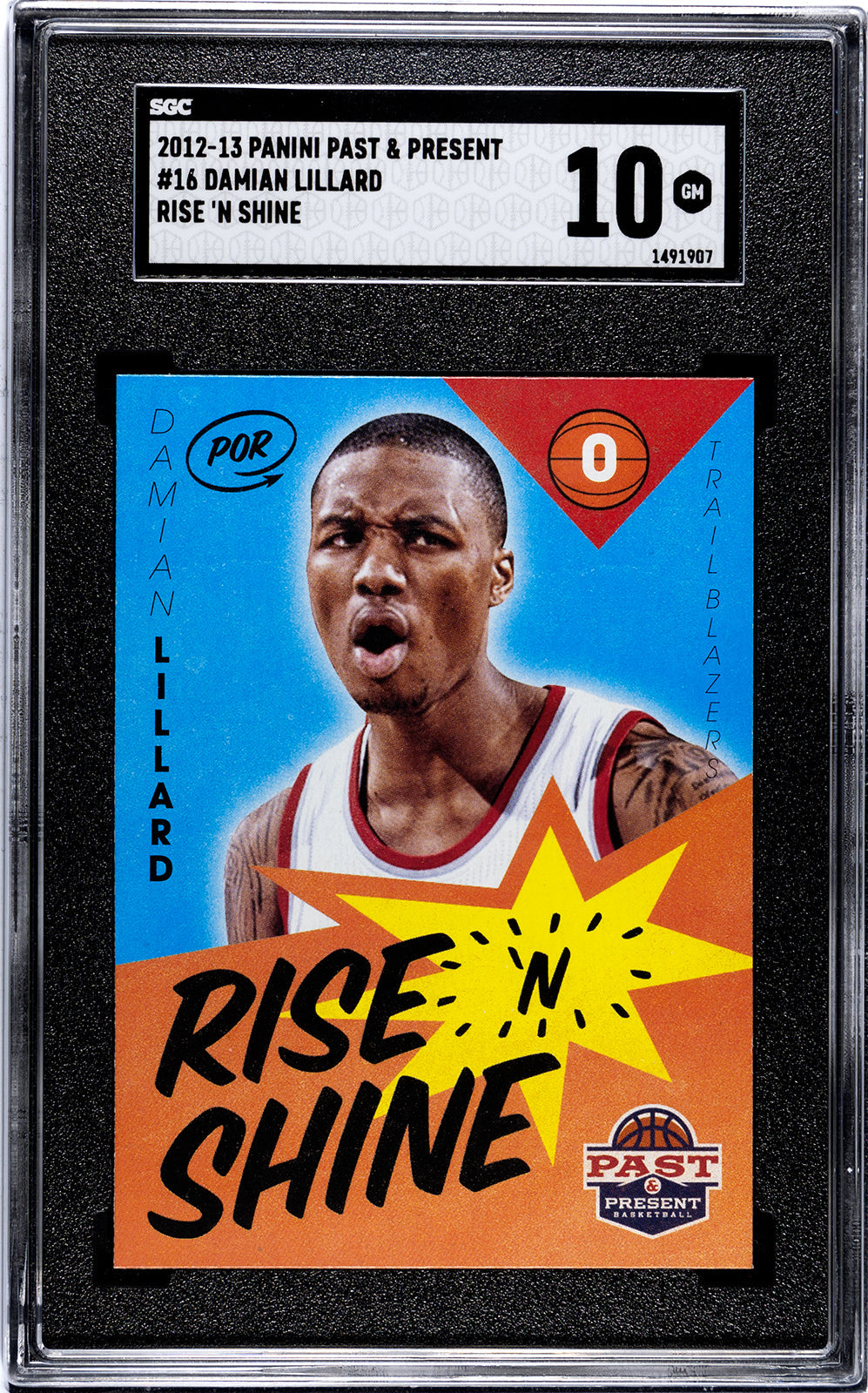 2012-13 Lillard Panini Past - SGC 10