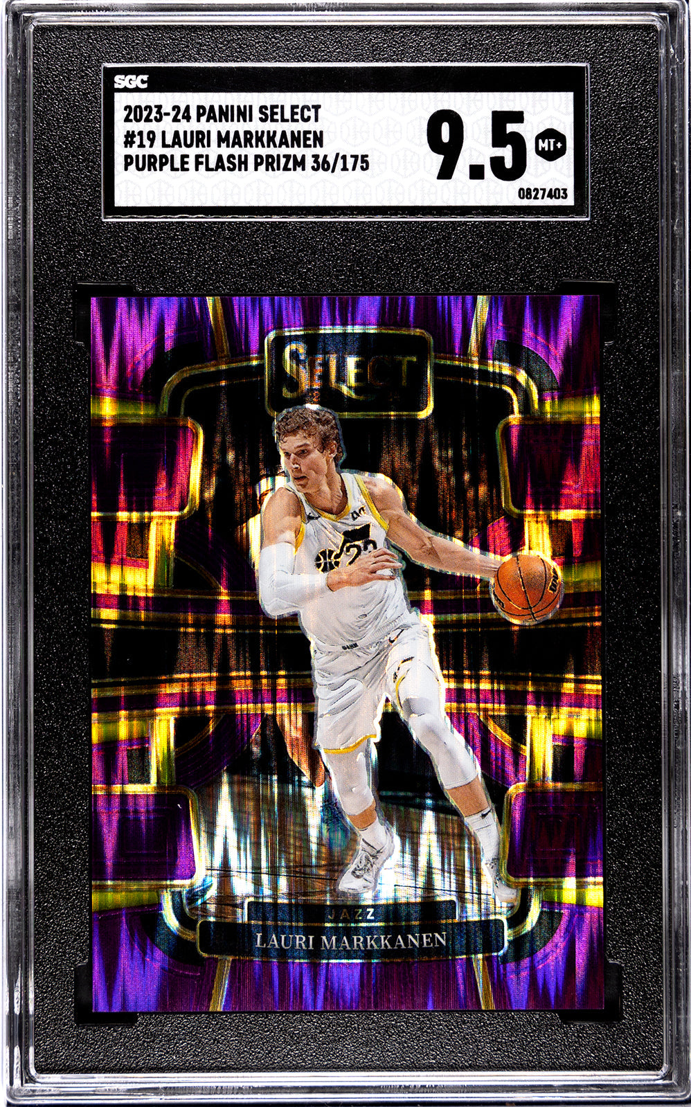 2023-24 Markkanen Panini Select - SGC 9pt5