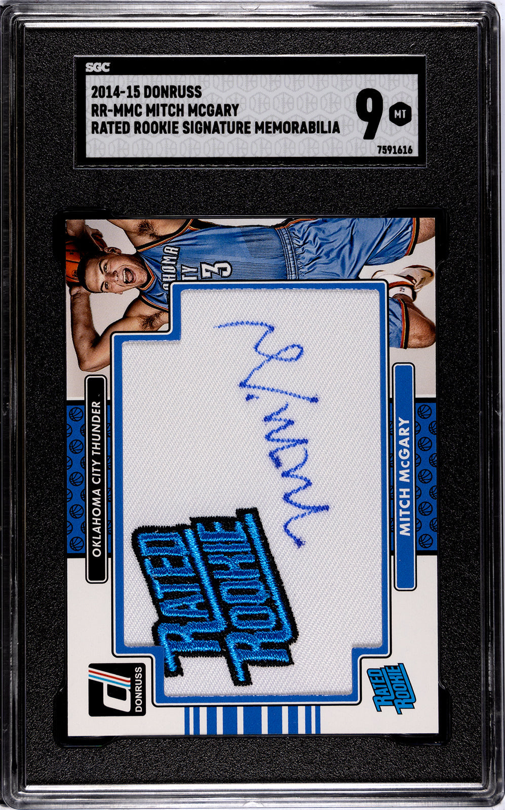 2014-15 McGary Donruss RR MMC - SGC 9