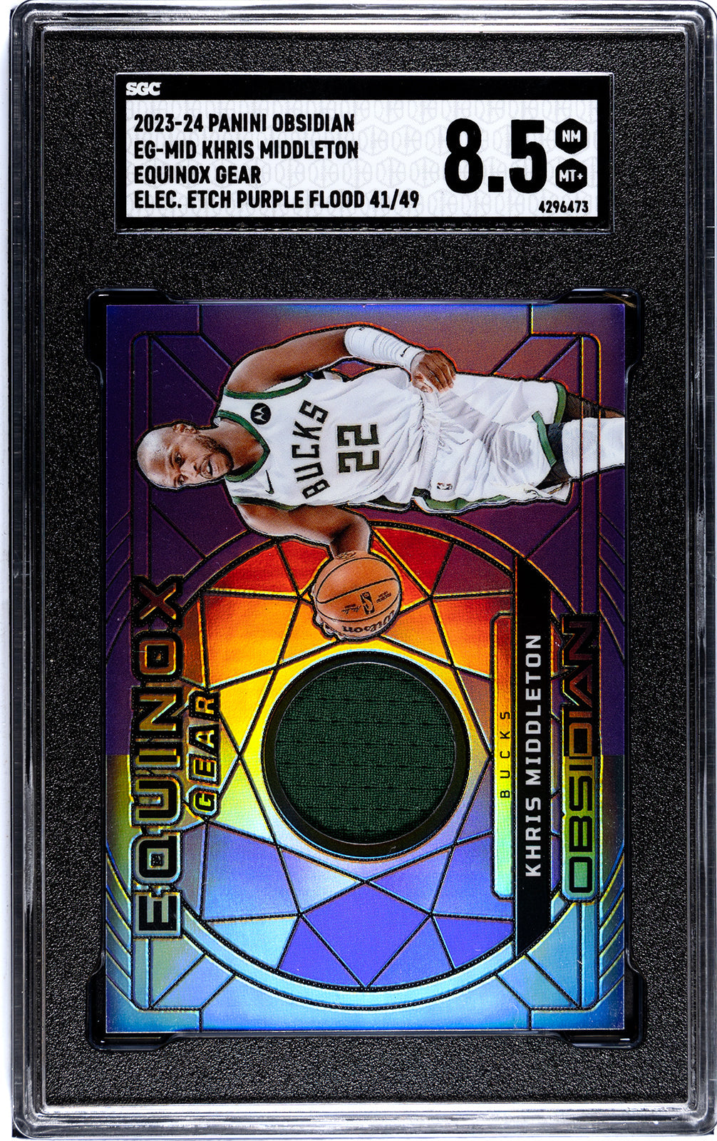 2023-24 Middleton Panini Obsidian - SGC 8pt5