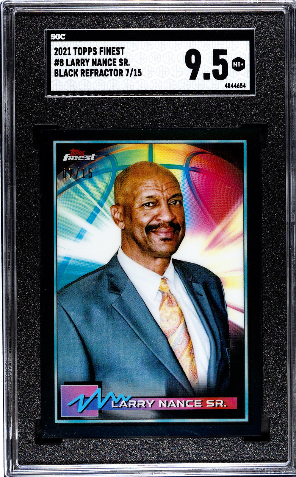 2021 Nance Topps Finest - SGC 9pt5