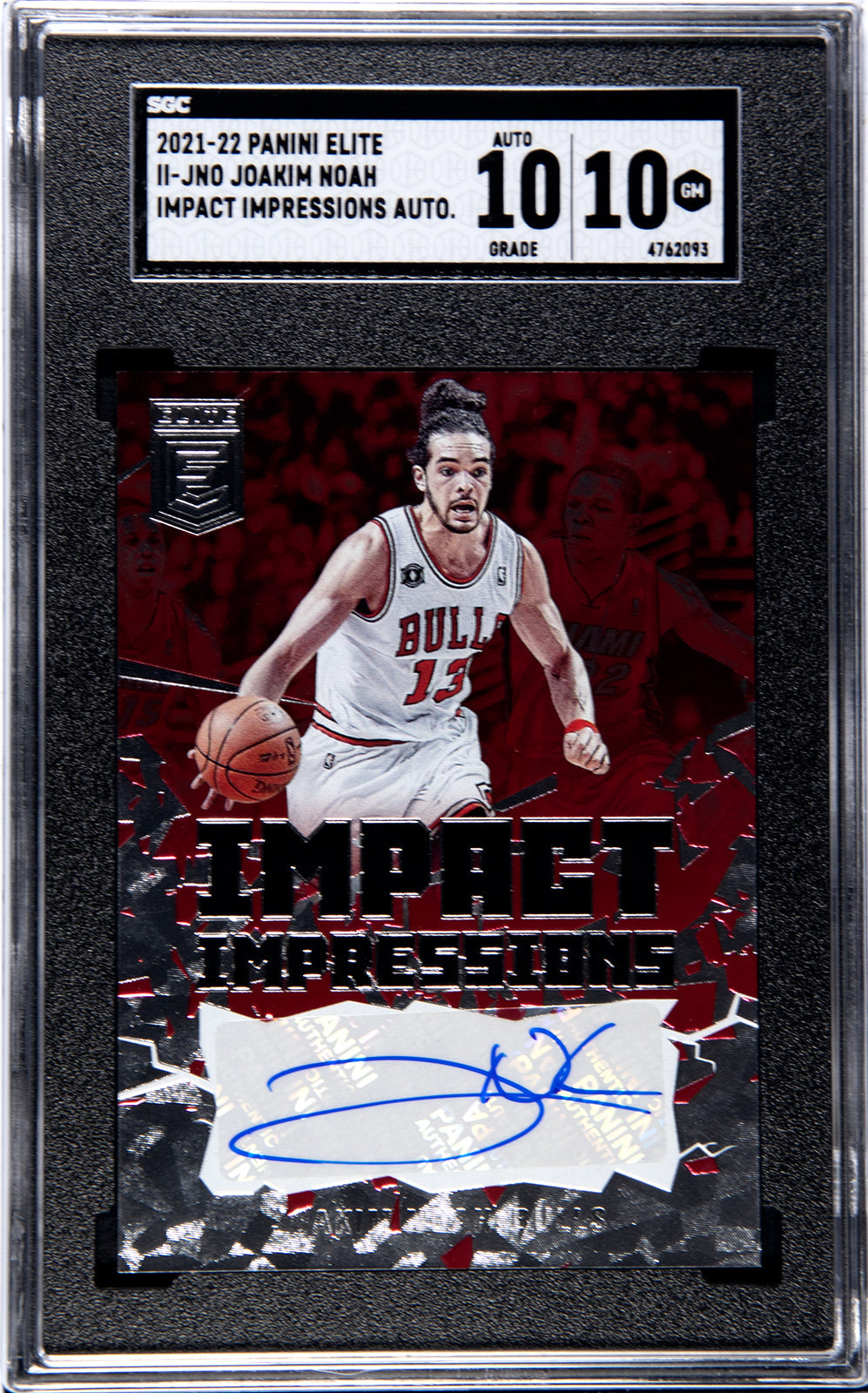 2021-22 Joakim Noah Panini Elite - SGC 10