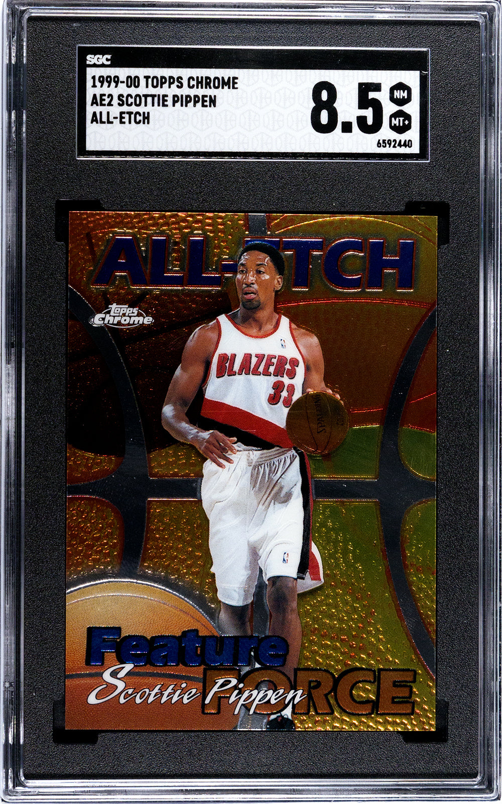 1999-00 Pippen Topps Chrome - SGC 8pt5