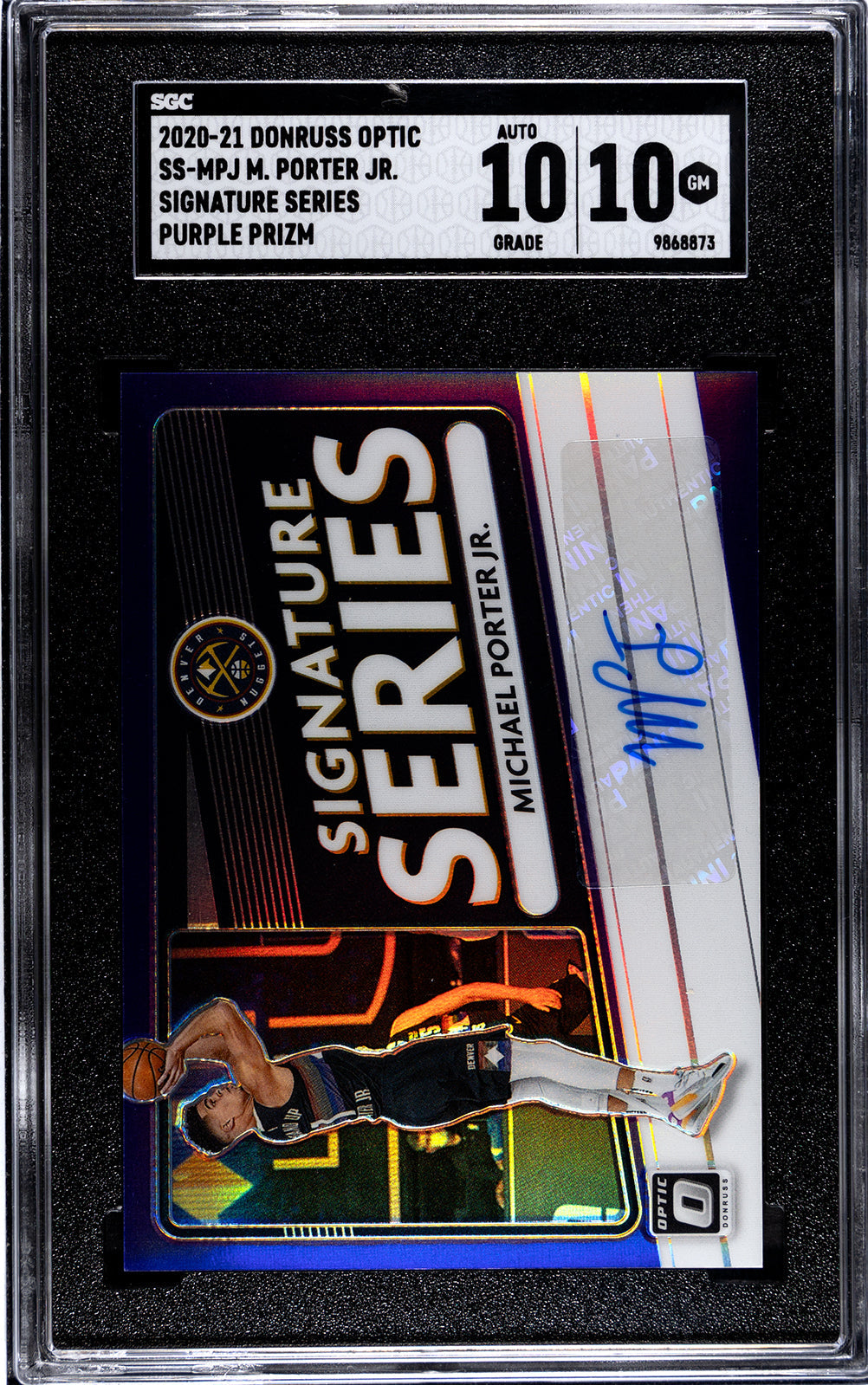 2022-23 Payton Panini Recon - SGC 9pt5-Auto-10