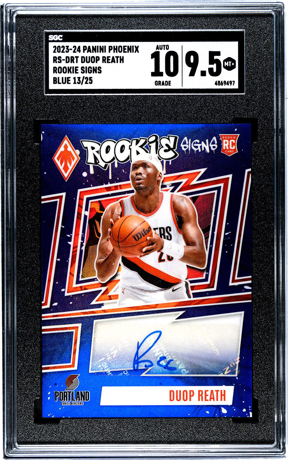 2023-24 Reath Panini Phoenix - SGC 9pt5-Auto-10