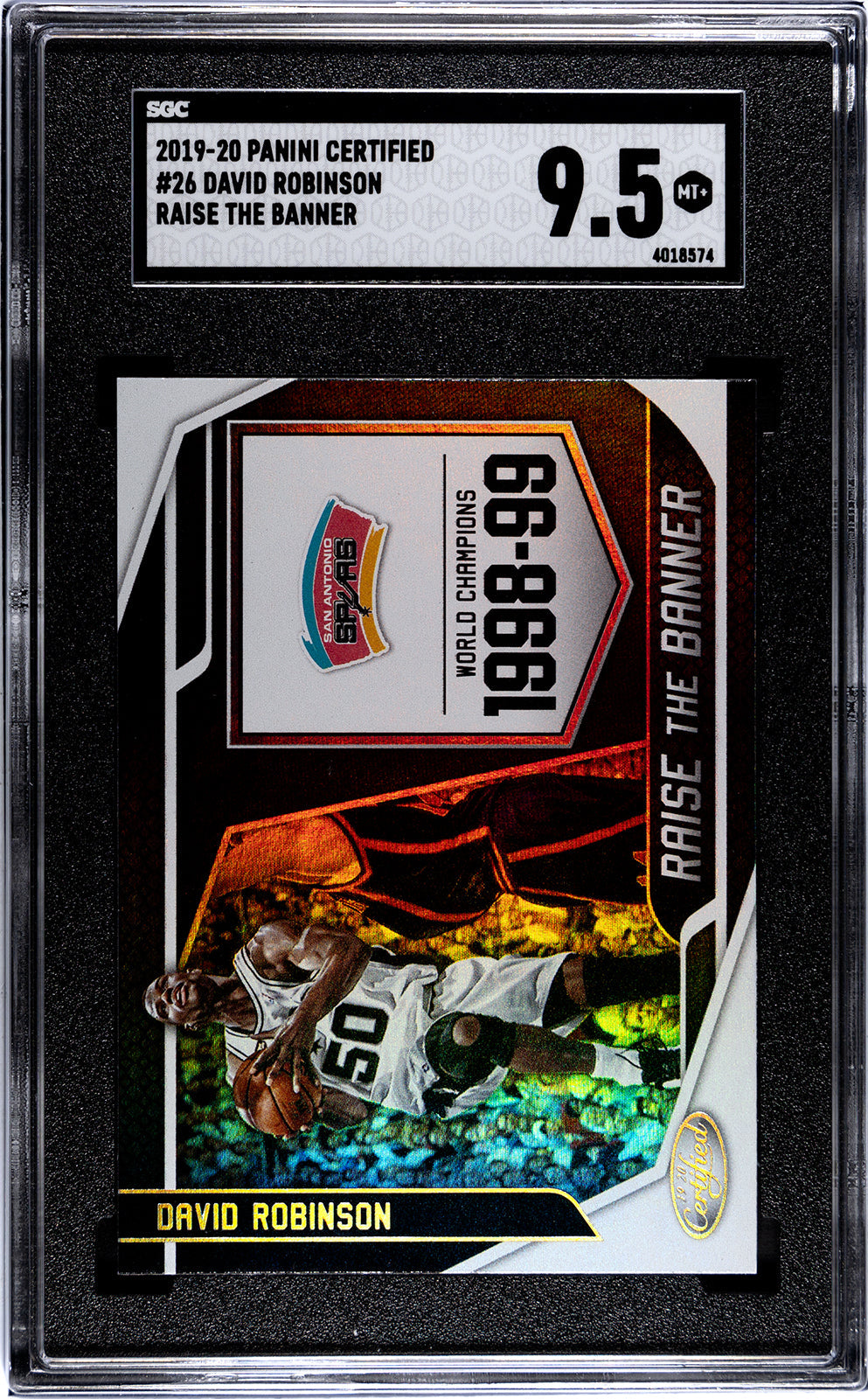 robinson_david_2019-20_panini_certified_26_david_robinson_raise_the_banner_sgc-grade-9pt5_auth-4018574