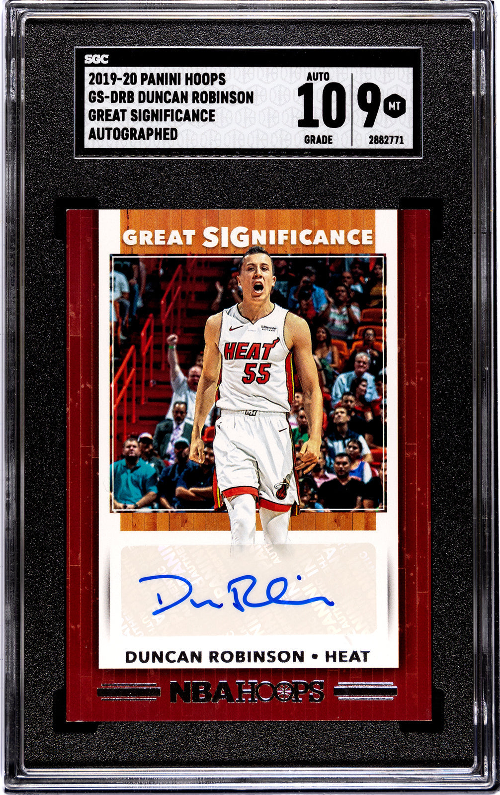 robinson_duncan_2019-20_panini_hoops_gs-drb_duncan_robinson_great_significance_autographed_sgc-grade-9-auto-10_auth-2882771
