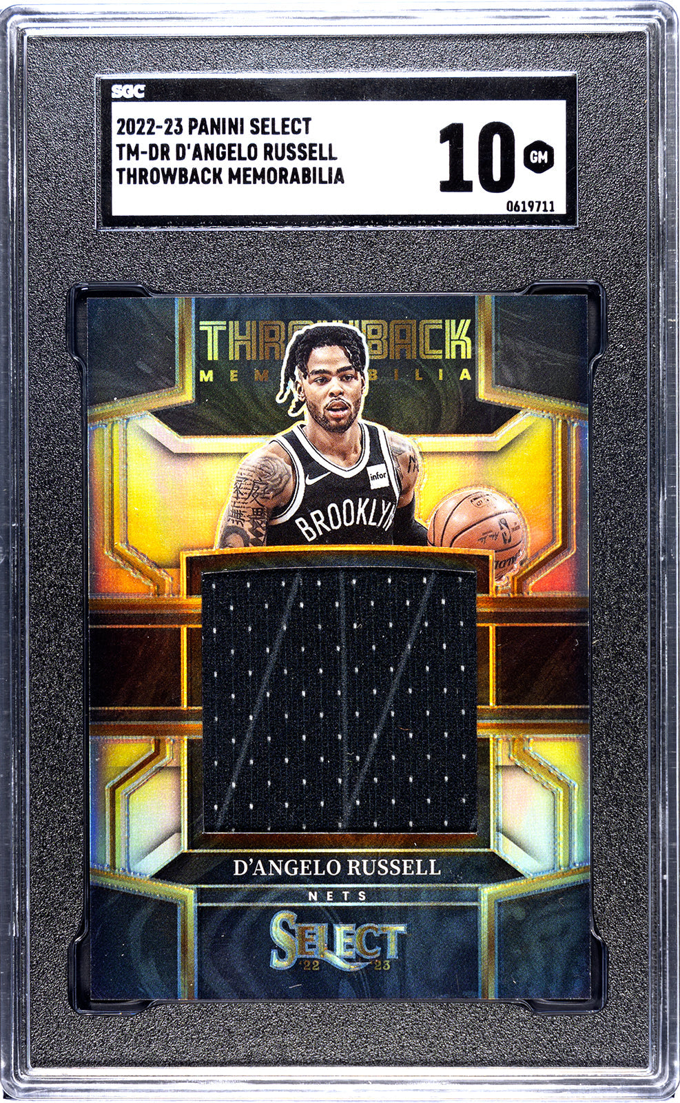 2022-23 D'Angelo Russell Panini Select - SGC 10