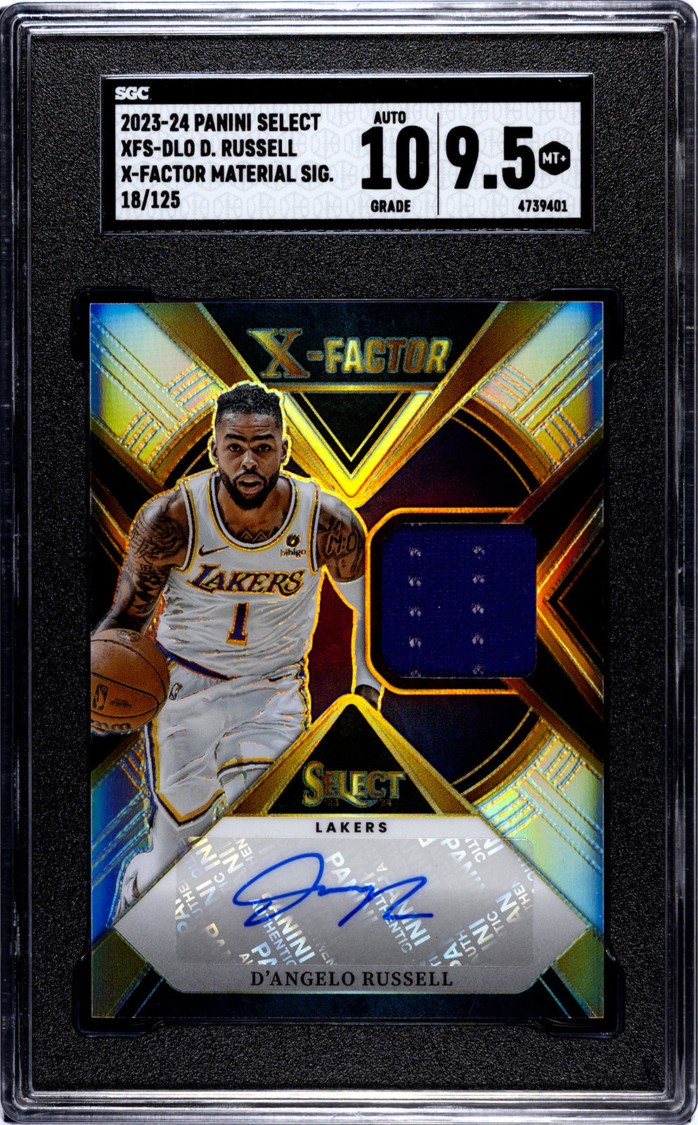 russell_d_2023-24_panini_select_xfs-dlo_d_russell_x-factor_material_sig_18-125_sgc-grade-9pt5-auto-10_auth-4739401