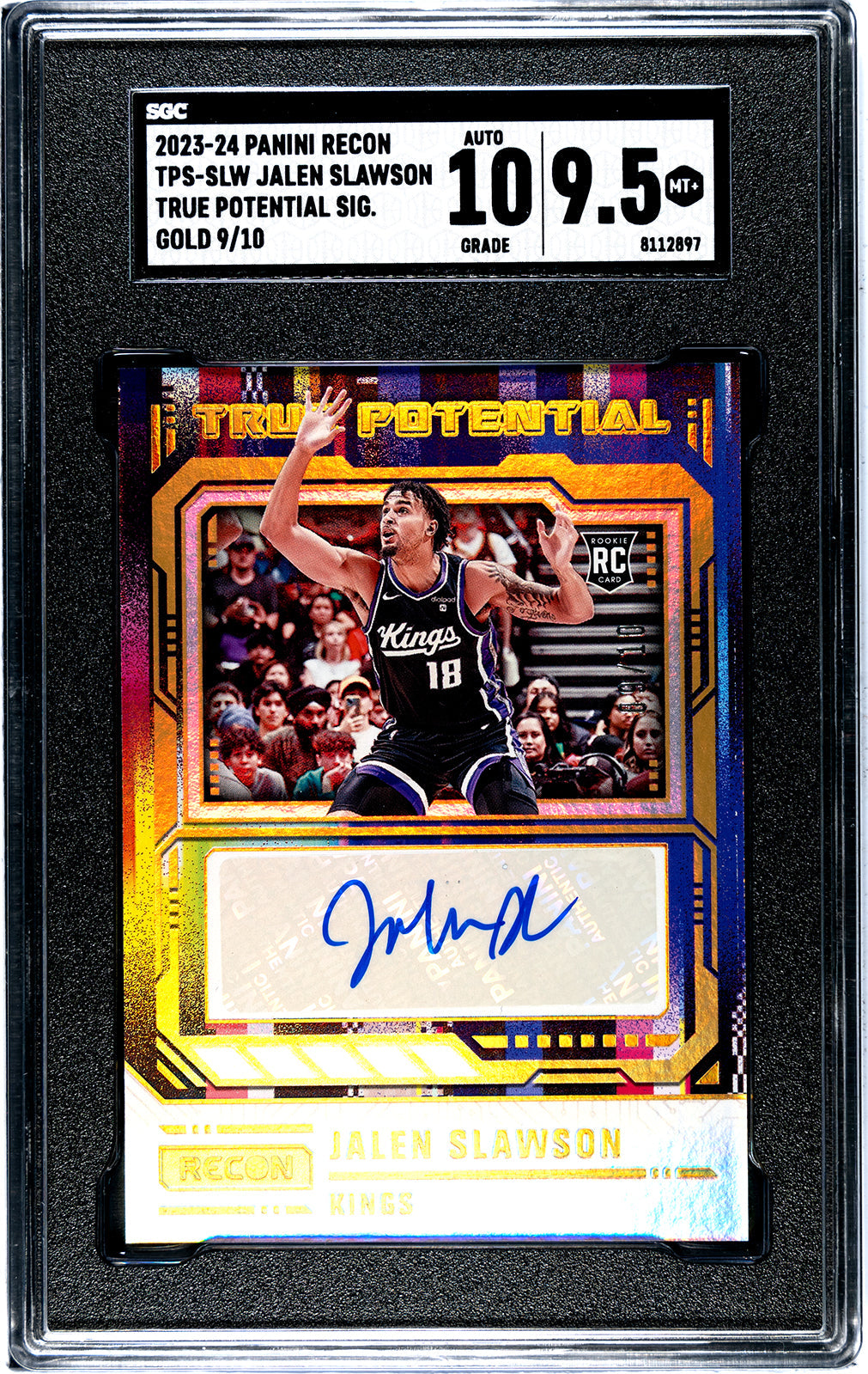 2023-24 Slawson Panini Recon - SGC 9pt5-Auto-10