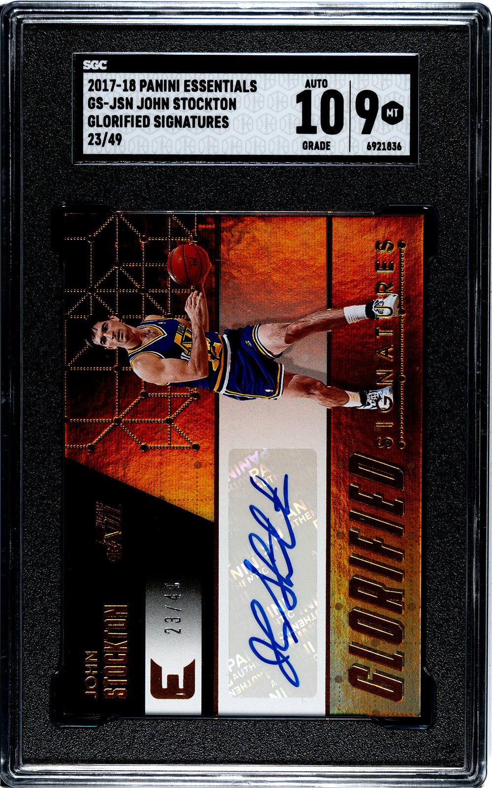stockton_john_2017-18_panini_essentials_gs-jsn_john_stockton_glorified_signatures_23-49_sgc-grade-9-auto-10_auth-6921836