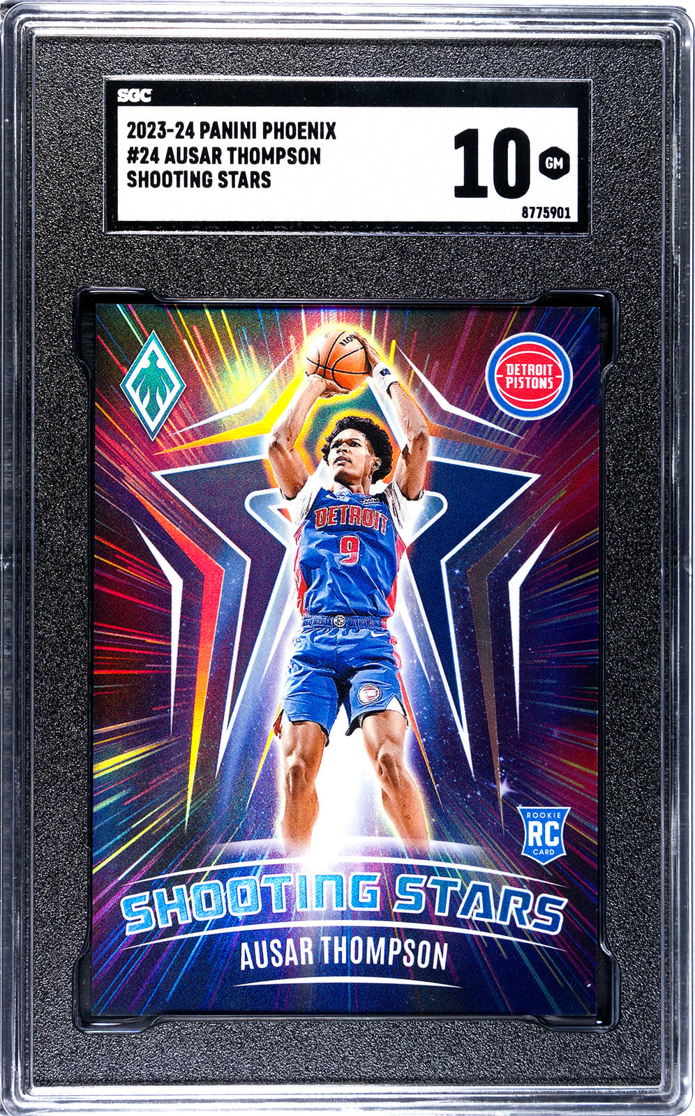 2023-24 Ausar Thompson Panini Phoenix - SGC 10