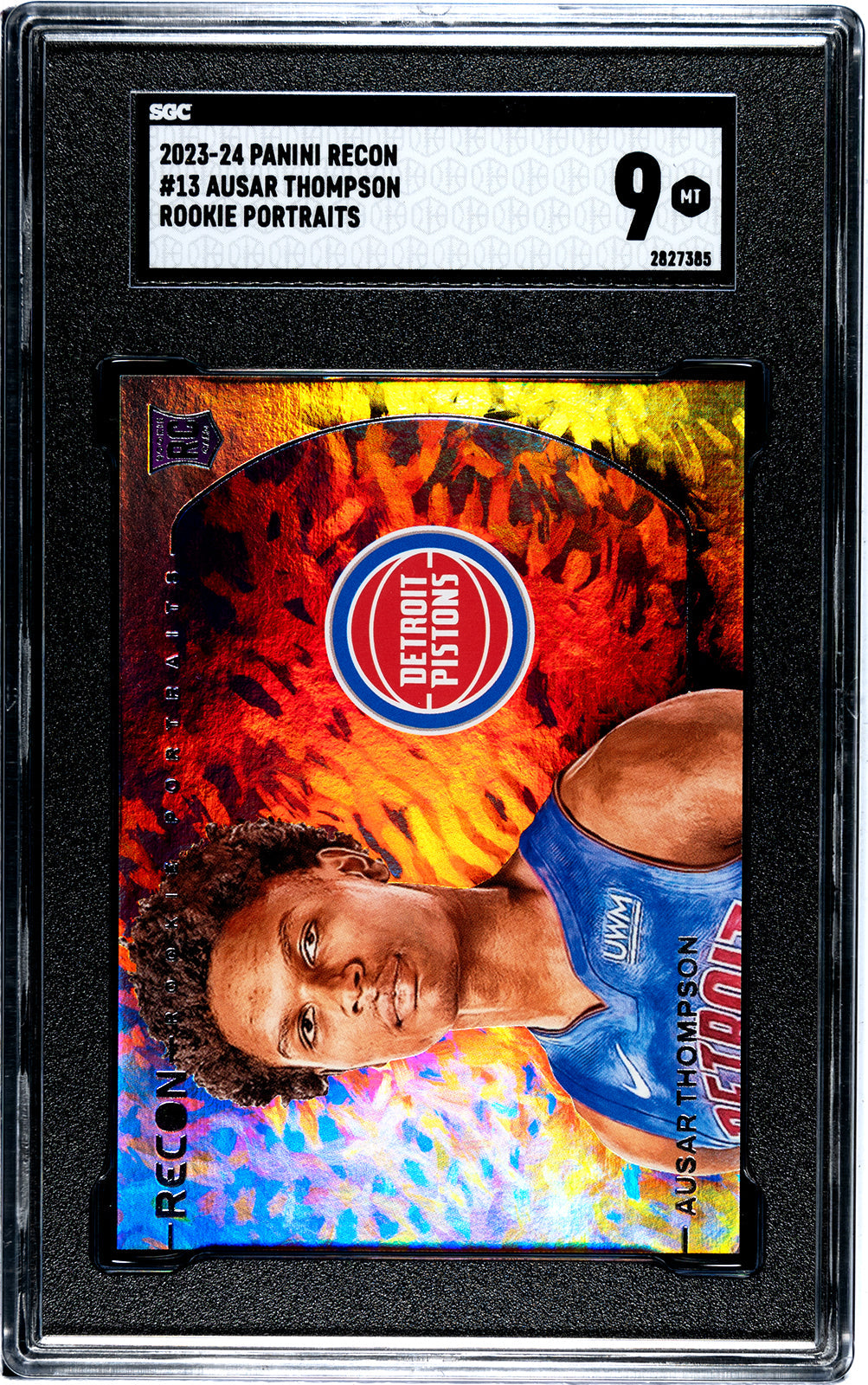 thompson_ausar_2023-24_panini_recon_13_ausar_thompson_rookie_portraits_sgc-grade-9_auth-2827385