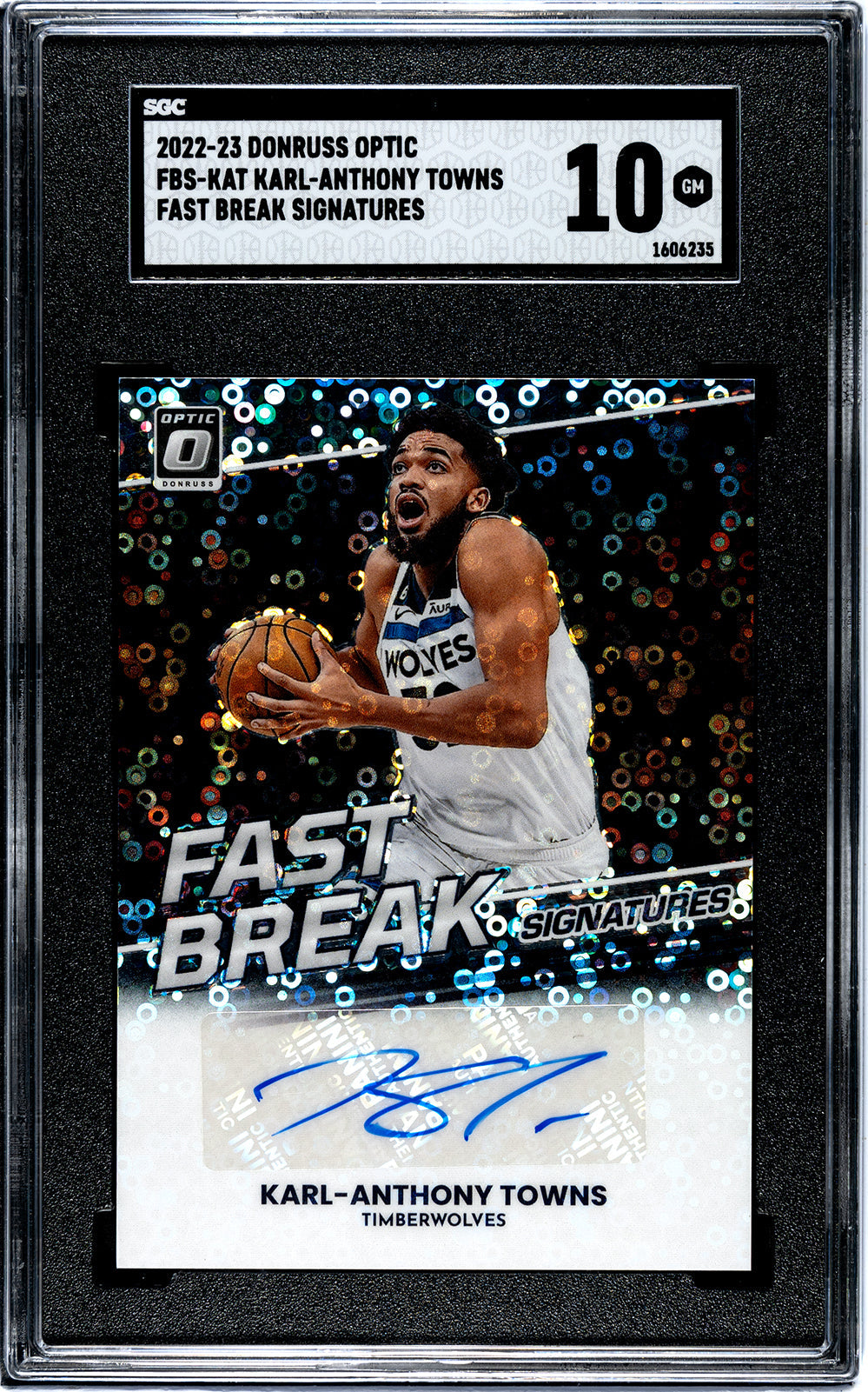 2022-23 Towns Donruss Optic - SGC 10