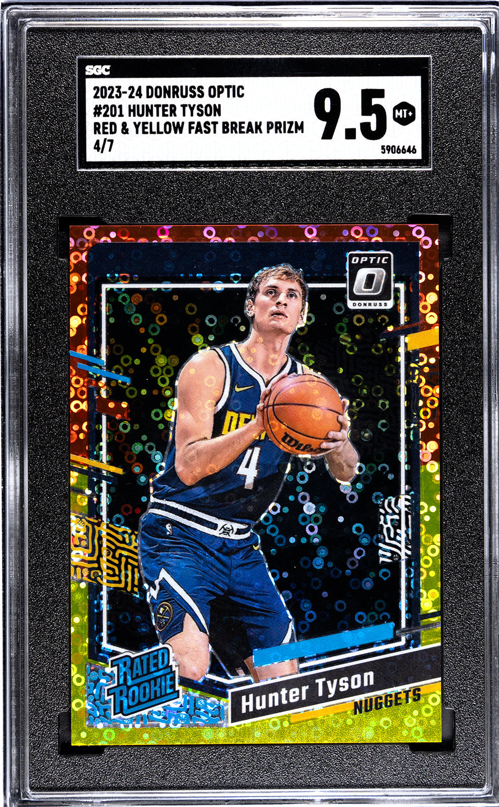 2023-24 Tyson Donruss Optic - SGC 9pt5