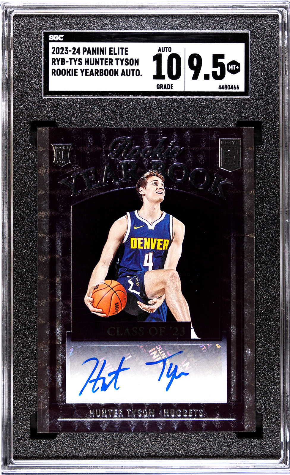 2023-24 Tyson Panini Elite - SGC 9pt5-Auto-10