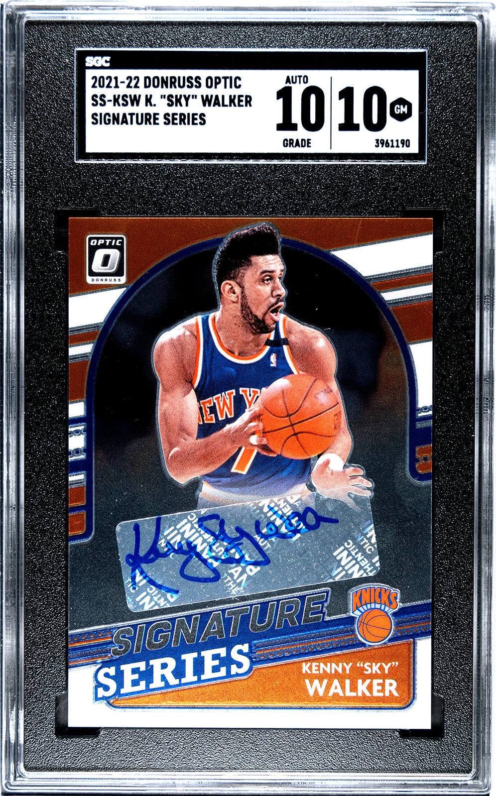 2021-22 Kenny Sky Walker Donruss Optic - SGC 10