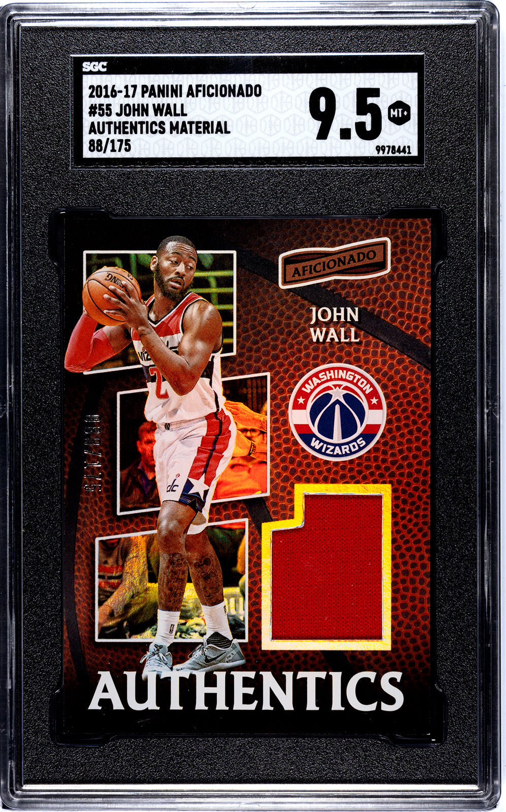 2016-17 Wall Panini Aficionado - SGC 9pt5