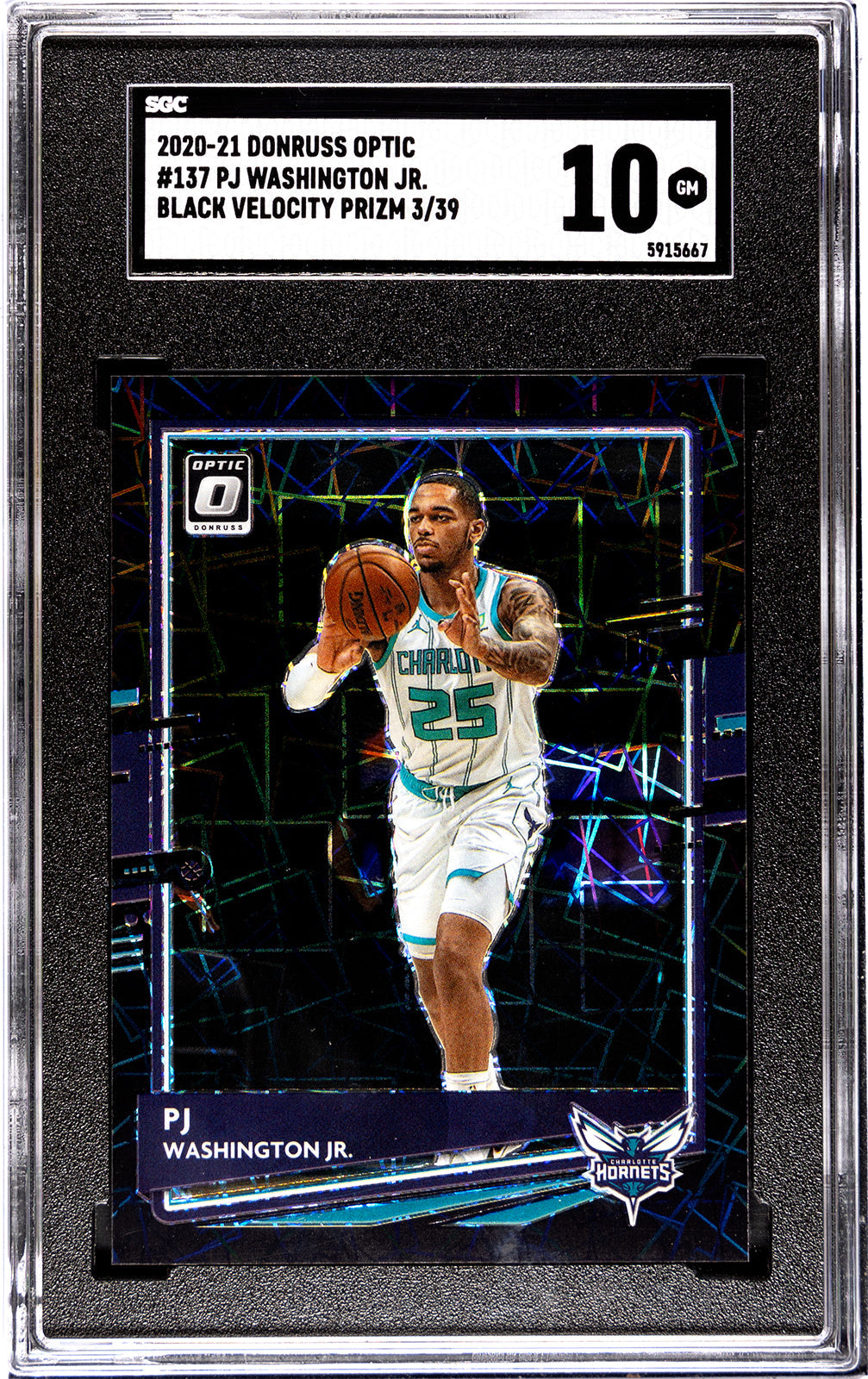 2020-21 Washington Donruss Optic - SGC 10