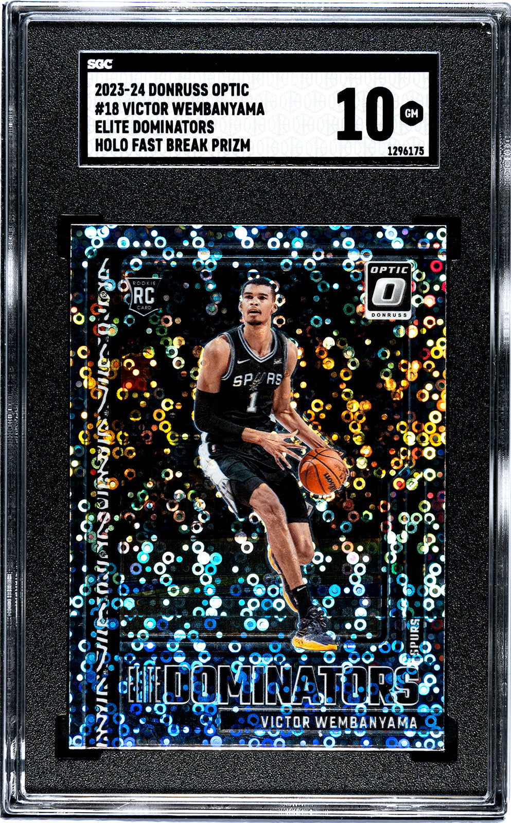 2023-24 Wembanyama Donruss Optic - SGC 10