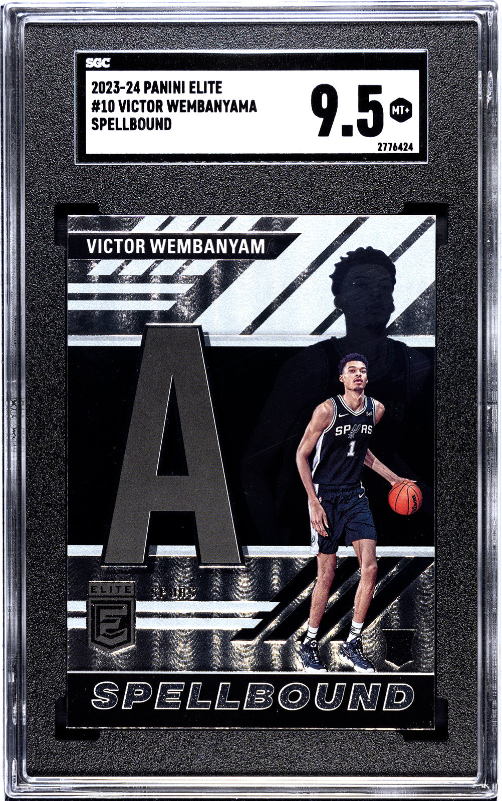 2023-24 Wembanyama Panini Elite - SGC 9.5