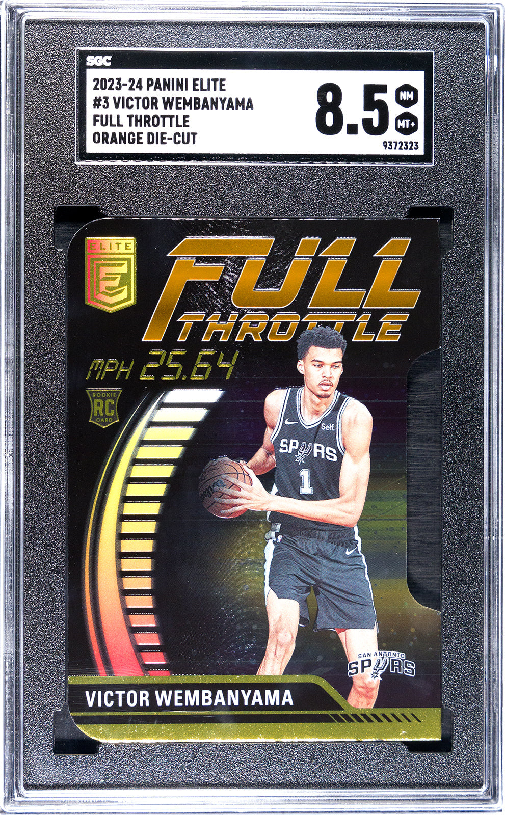 2023-24 Victor Wembanyama Panini Elite - SGC 8.5