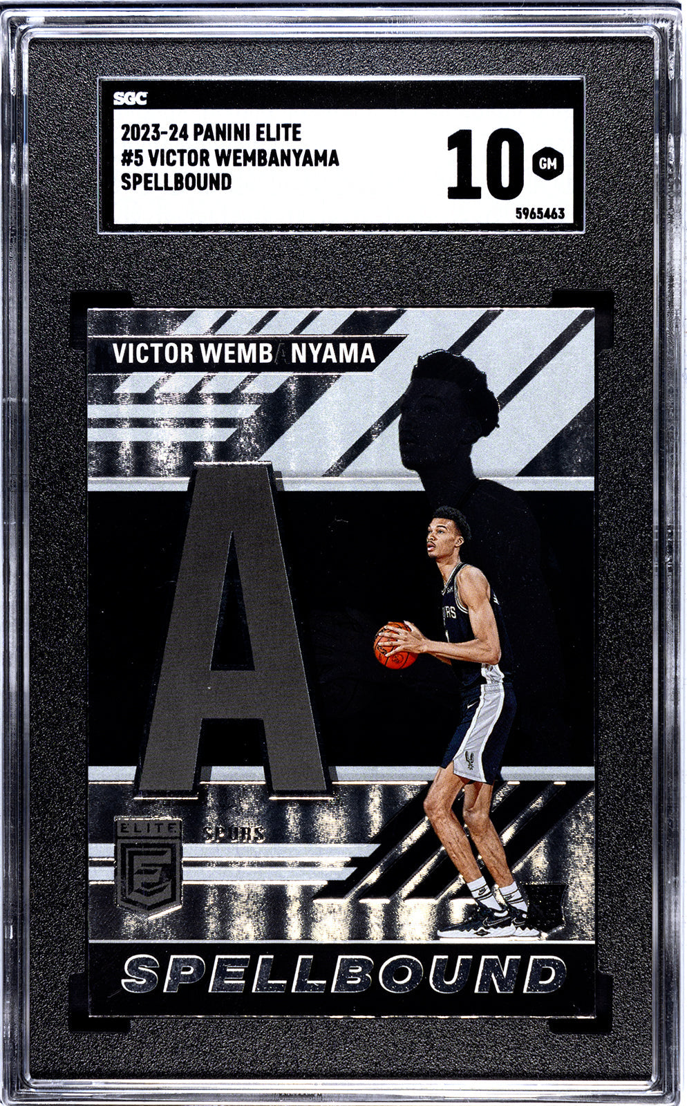 2023-24 Wembanyama Panini Elite - SGC
