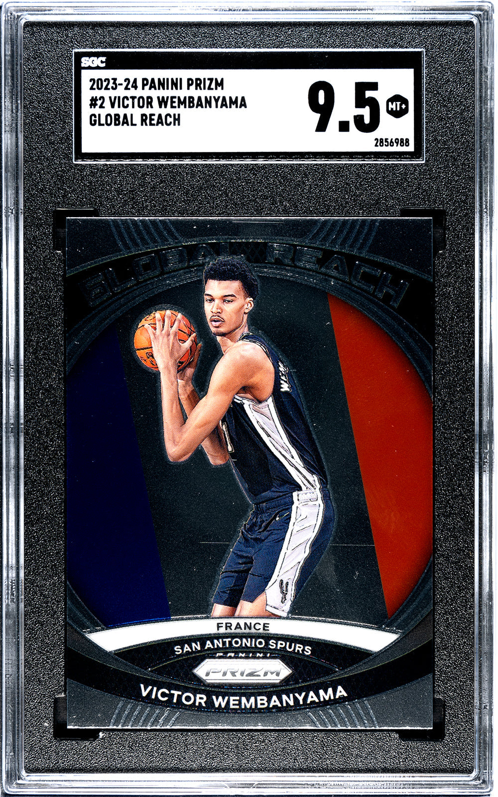 2023-24 Wembanyama Panini Prizm - SGC 9pt5