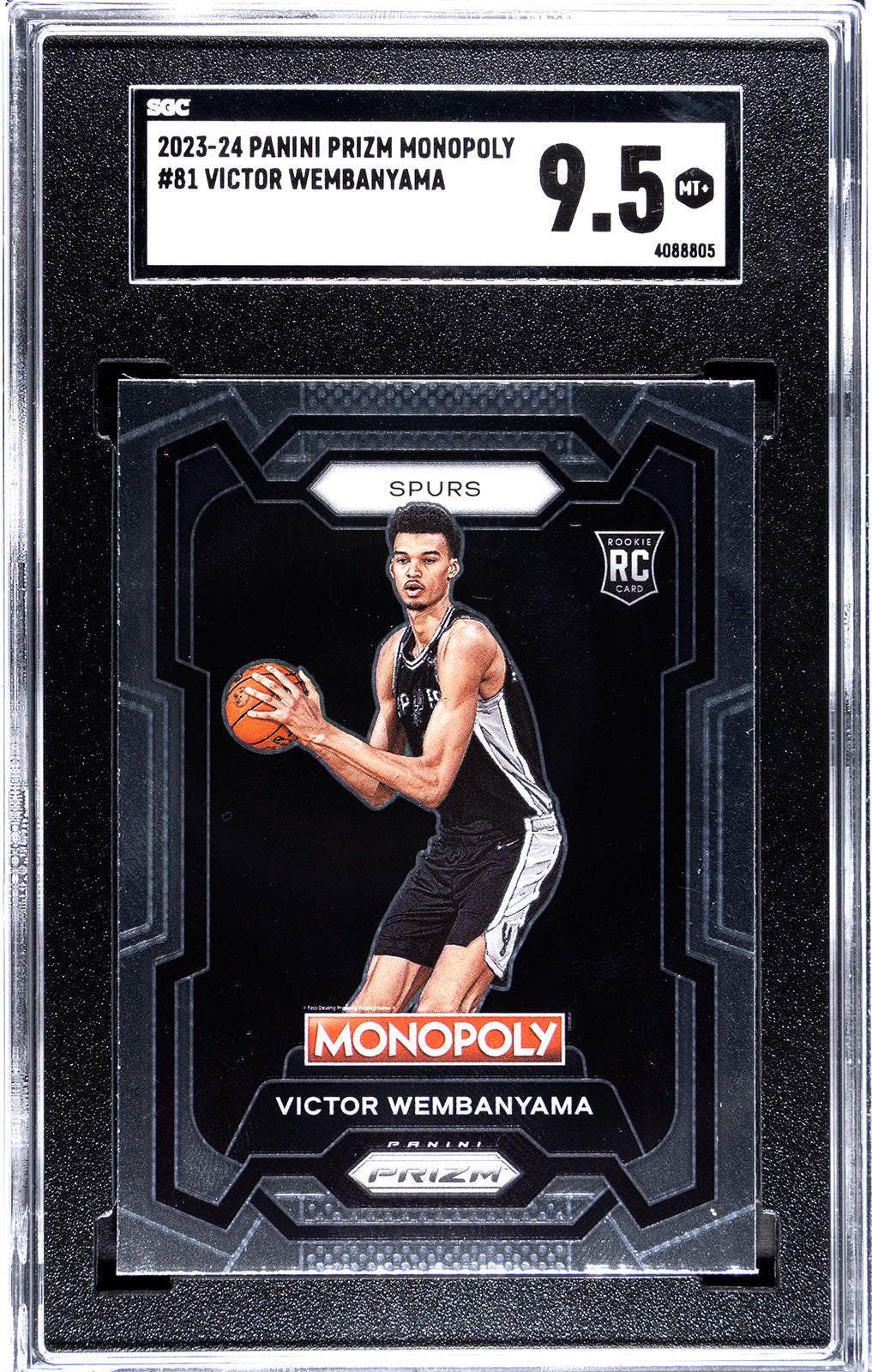 2023-24 Wembanyama Panini Prizm - SGC 9pt5