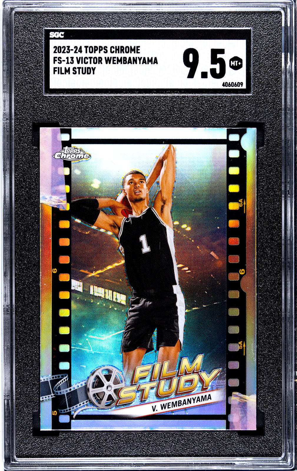 2023-24 Wembanyama Topps Chrome - SGC 9pt5