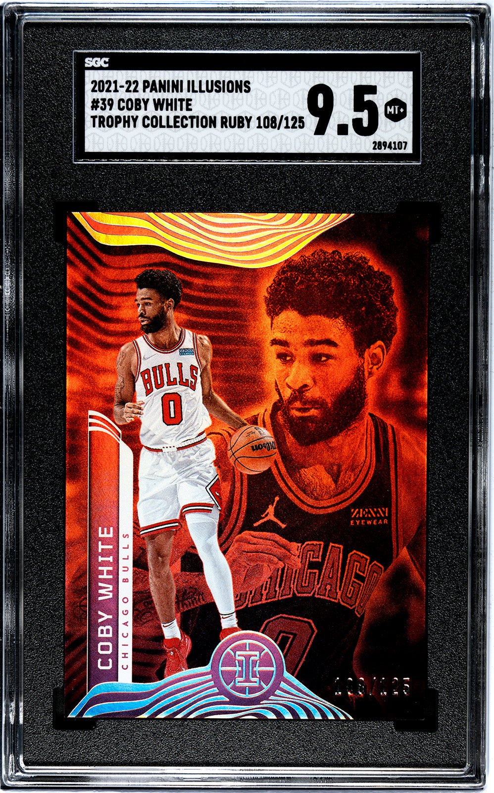 2021-22 White Panini Illusions - SGC 9pt5