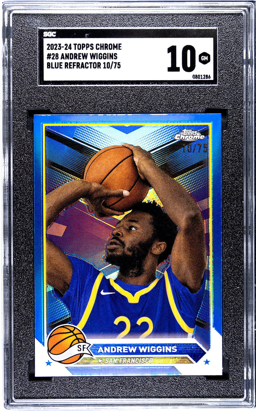 2023-24 Wiggins Topps Chrome - SGC 10