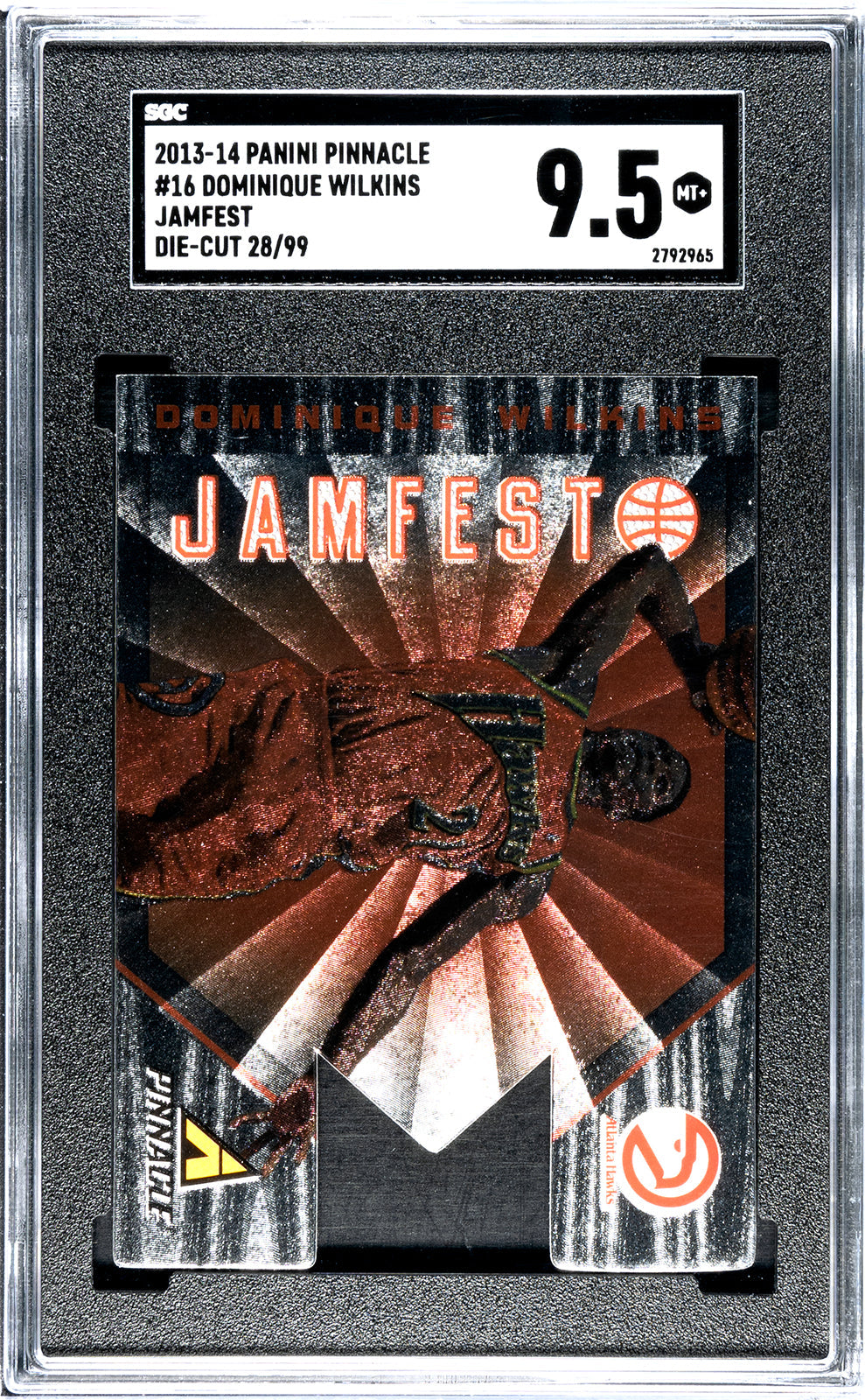 2013-14 Wilkins Panini Pinnacle - SGC 9pt5