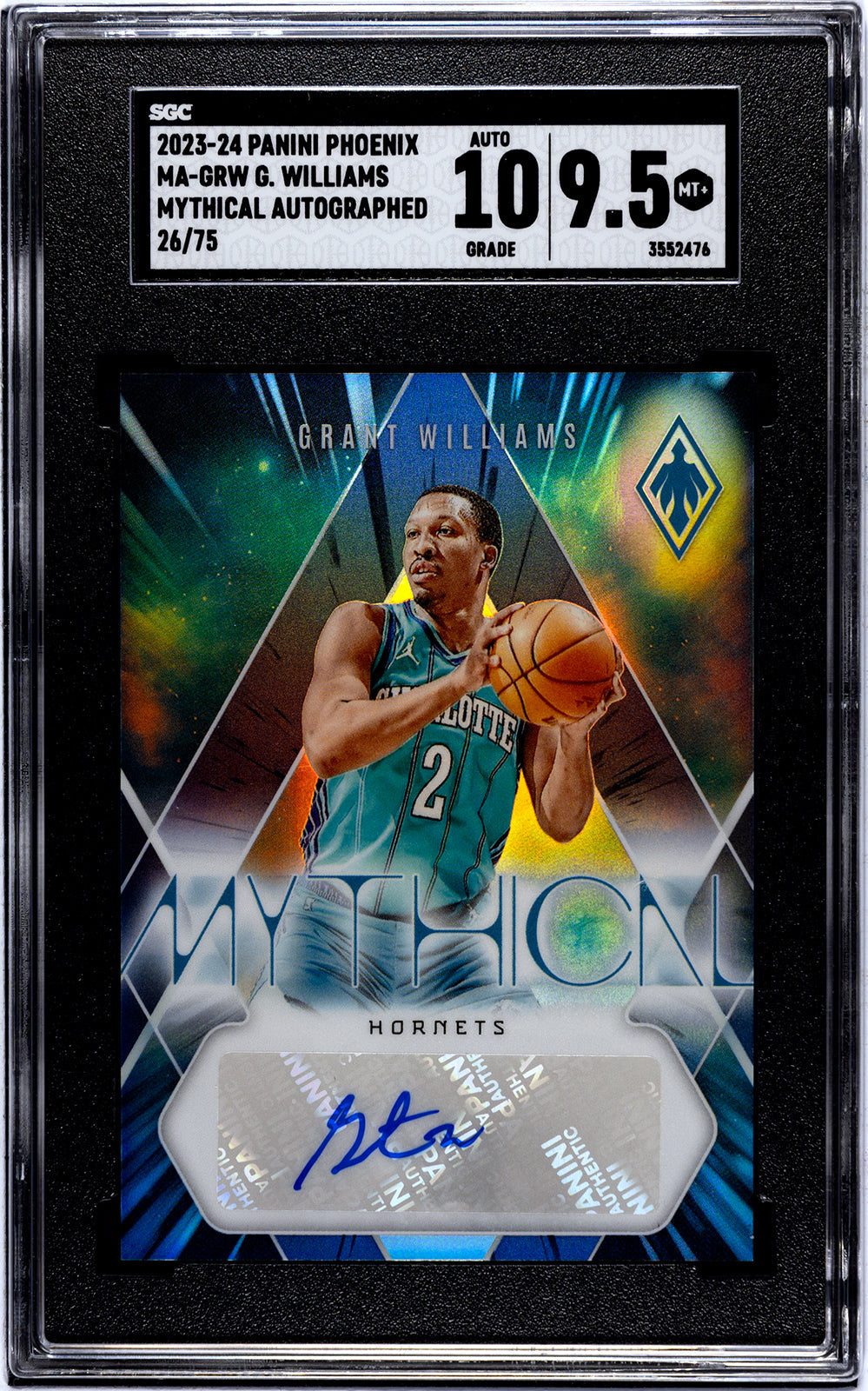 2023-24 Mark Williams Panini Phoenix - SGC 9.5