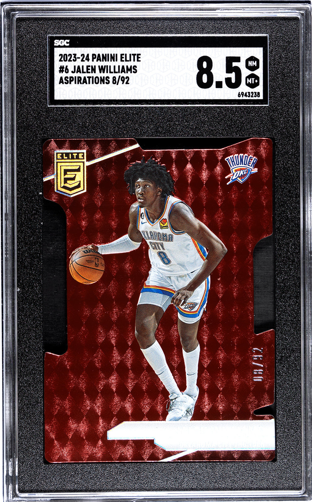 2023-24 Williams Panini Elite - SGC 8pt5