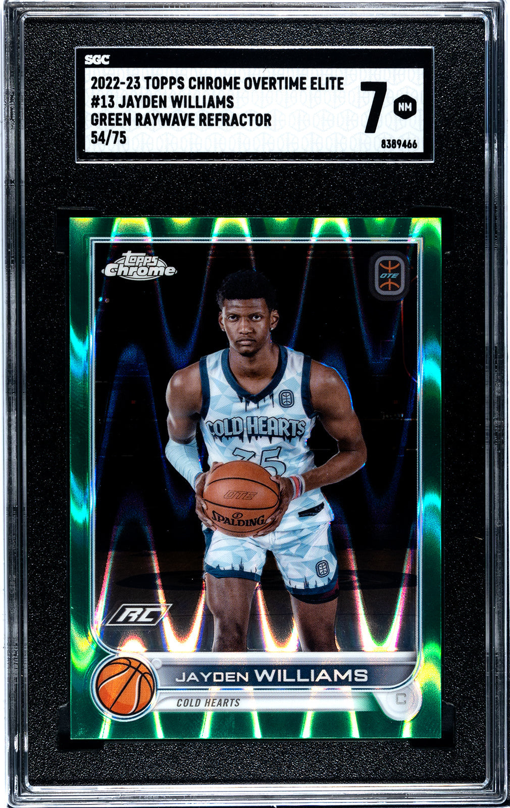 2022-23 Williams Topps Chrome - SGC 7