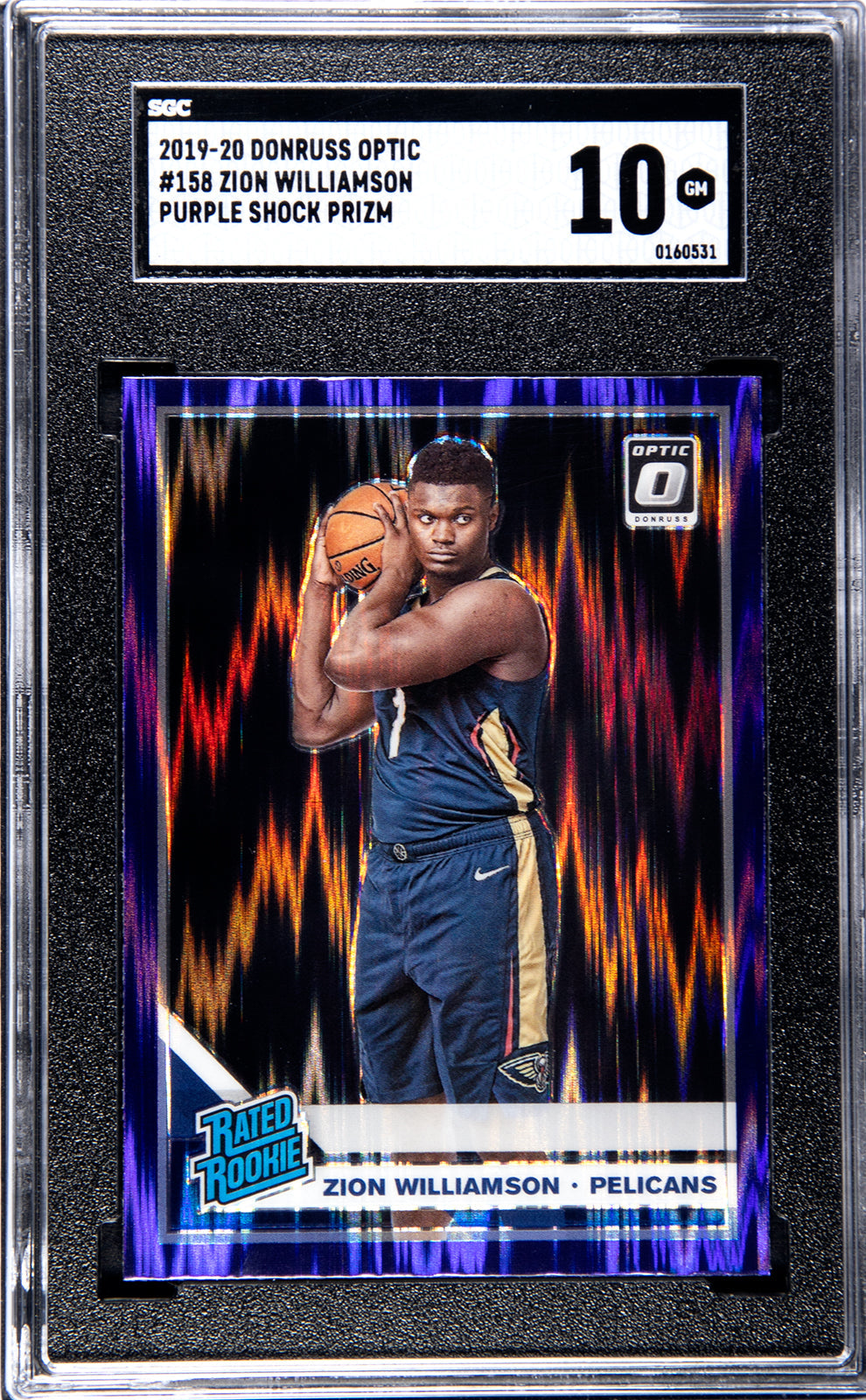 2019-20 Williamson Donruss Optic - SGC 10