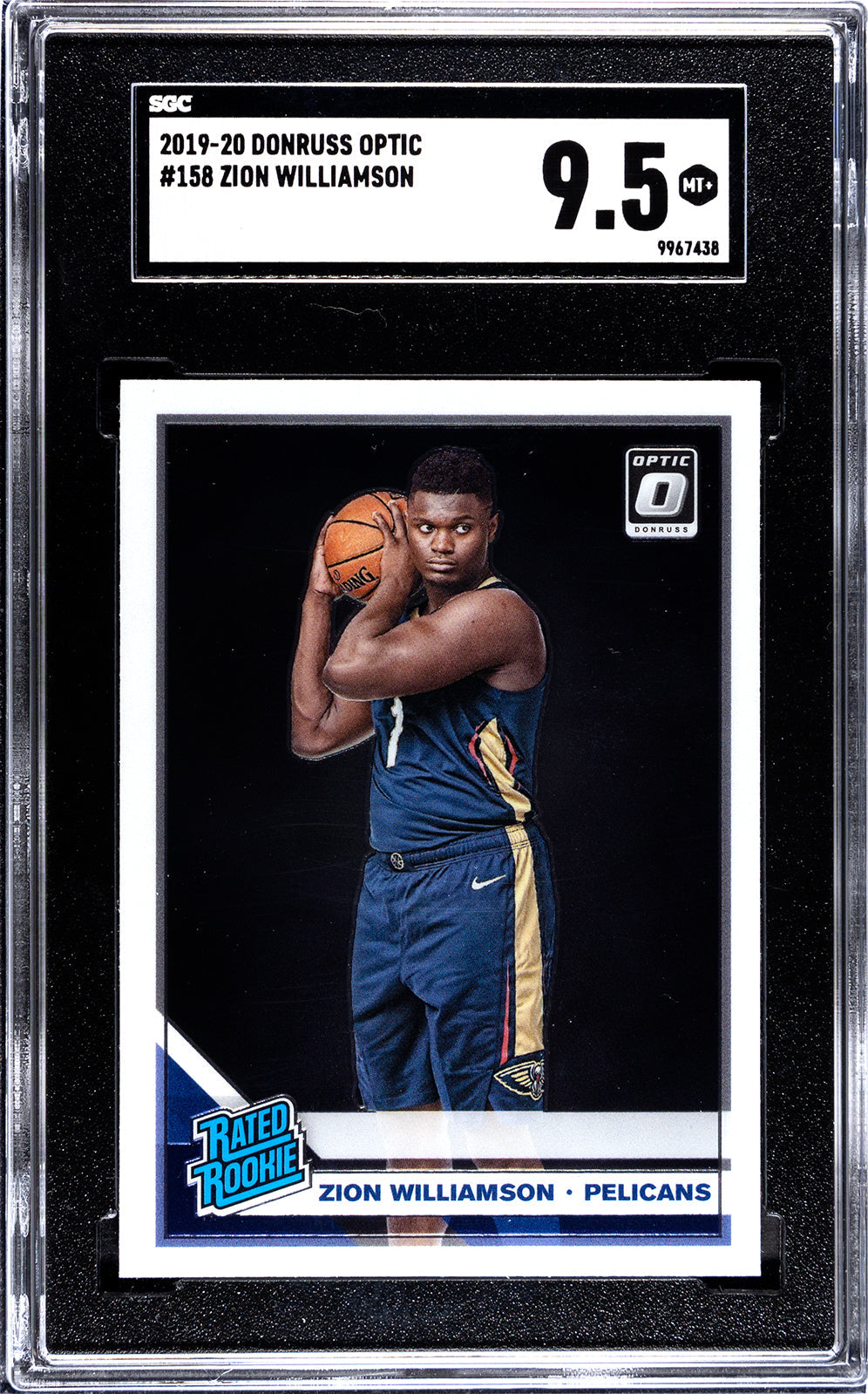 2019-20 Williamson Donruss Optic - SGC 9.5