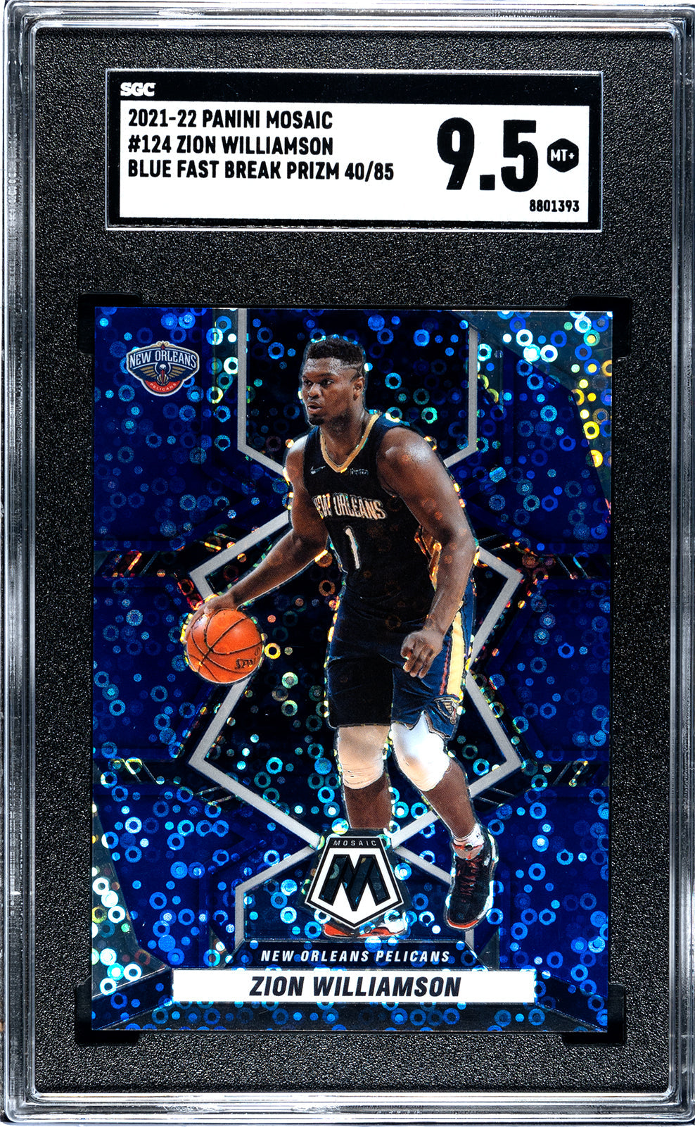 2021-22 Williamson Panini Mosaic - SGC 9pt5