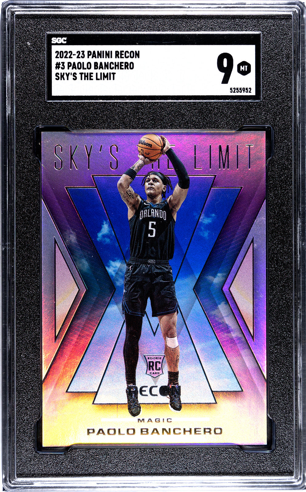 2022-23 Paolo Banchero Panini Recon SGC 9