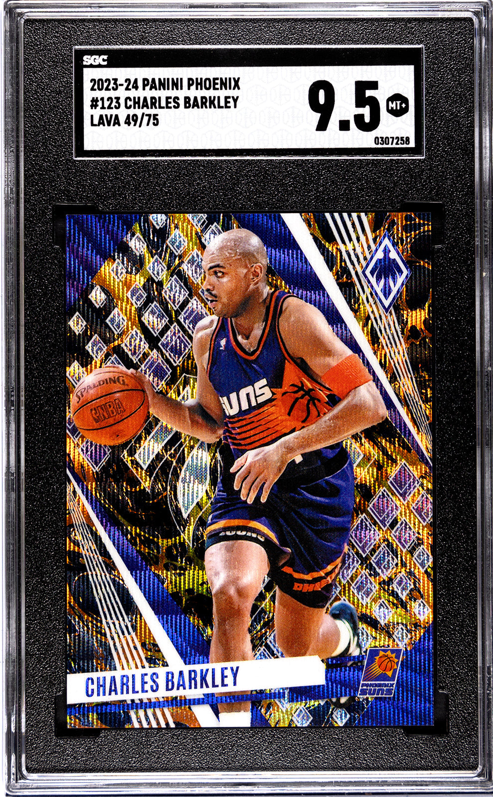 2023-24 Charles Barkley Panini Phoenix SGC 9.55