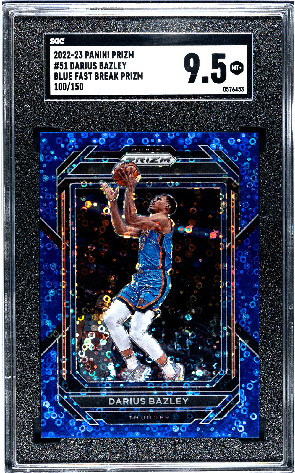2022-23 Darius Bazley Panini Prizm SGC 9.55