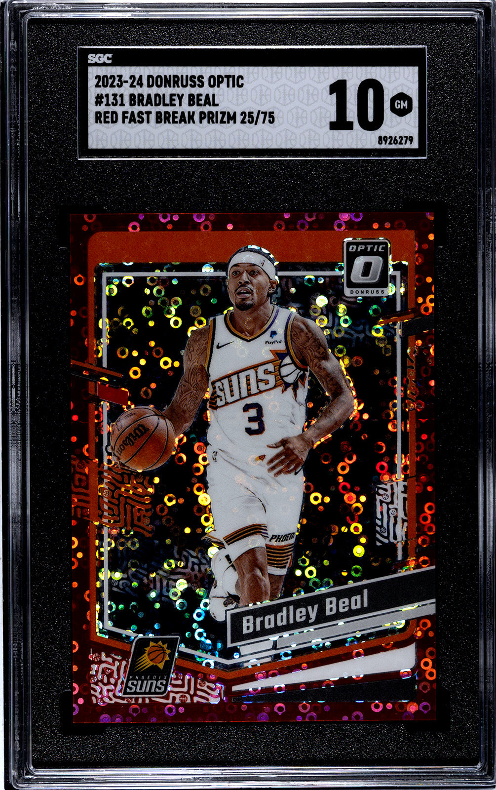 2023-24 Bradley Beal Donruss Optic SGC 10