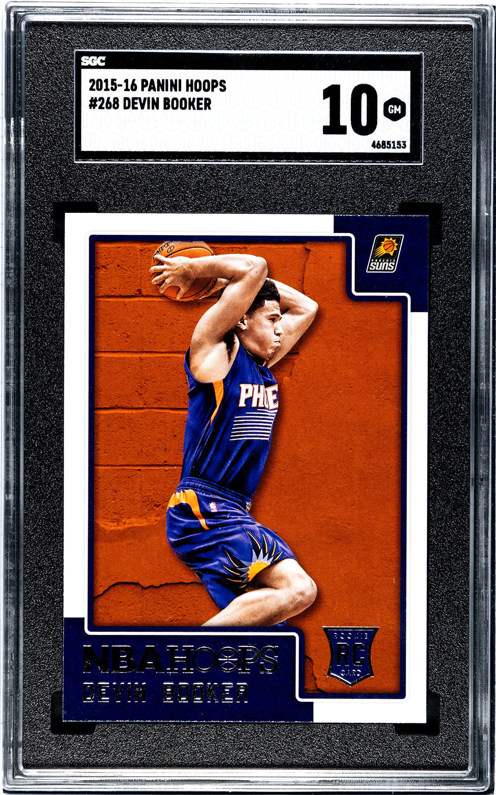 2015-16 Devin Booker Panini Hoops SGC 10