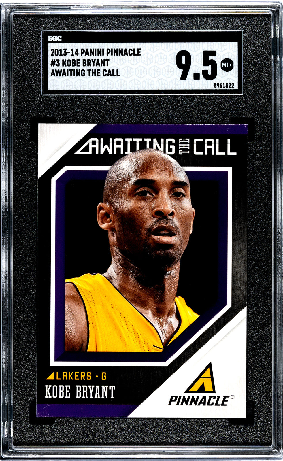 2013-14 Kobe Bryant Panini Pinnacle SGC 9.55