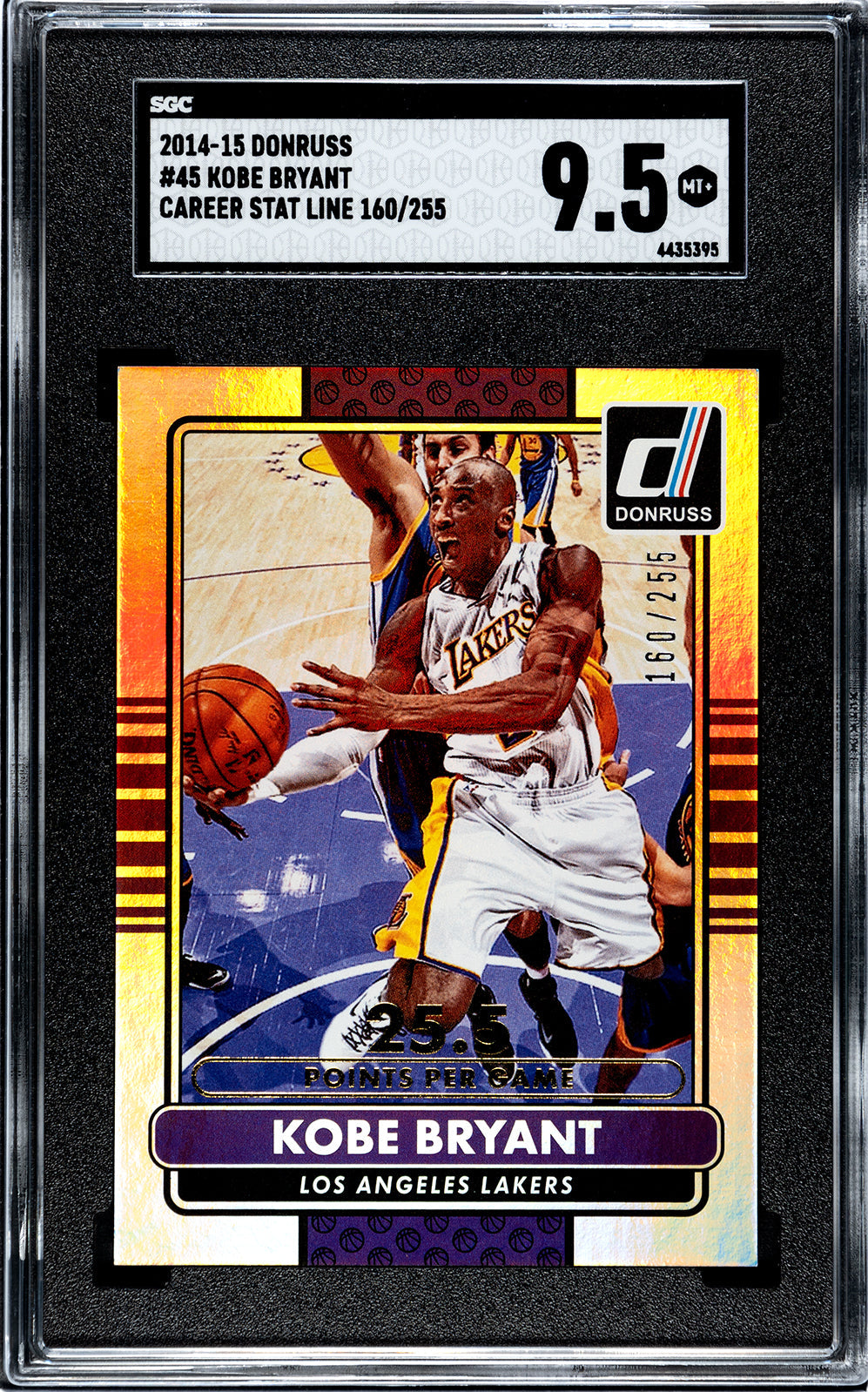 2014-15 Kobe Bryant Donruss SGC 9.5
